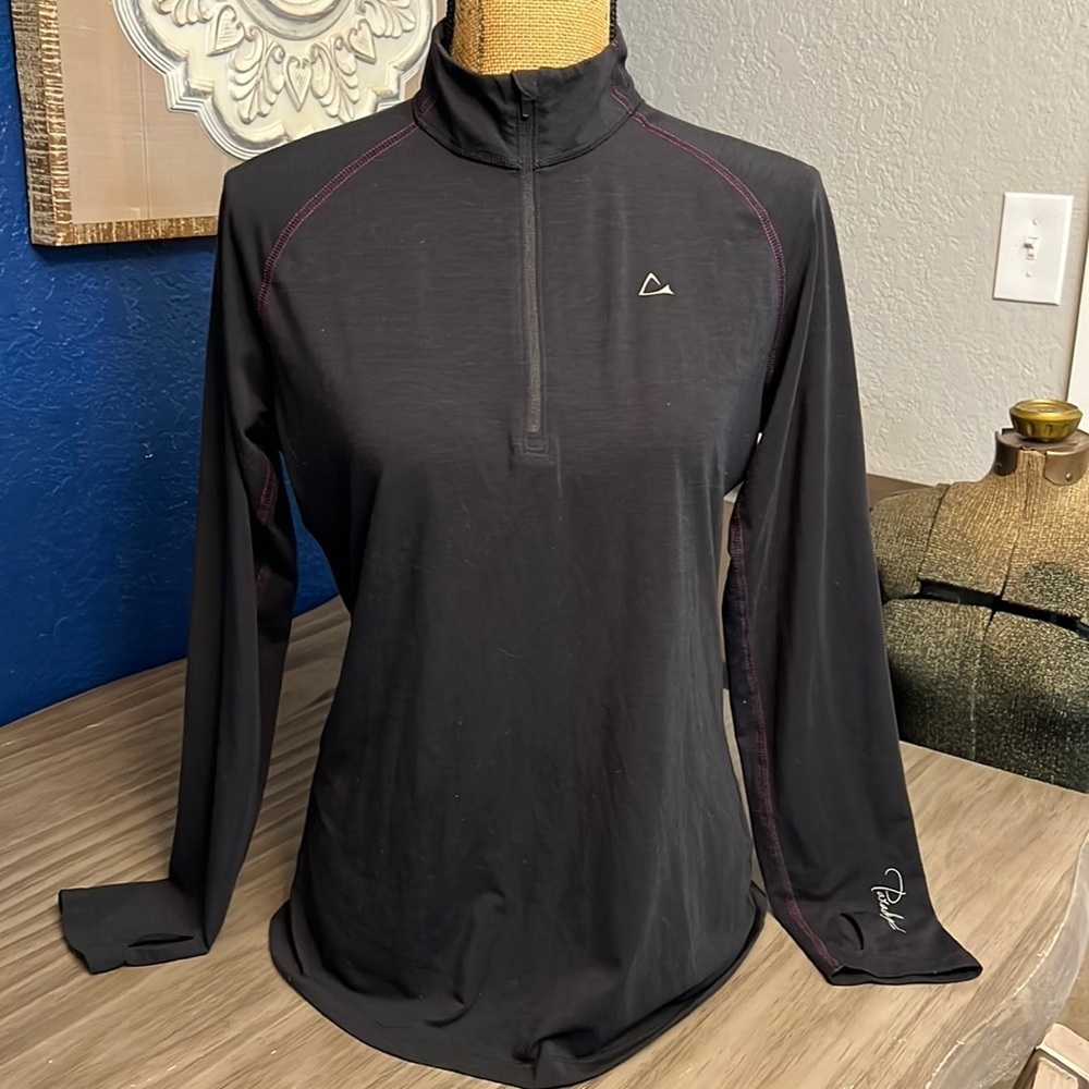 PARADOX MERINO WOOL BLEND LONG SLEEVE TOP